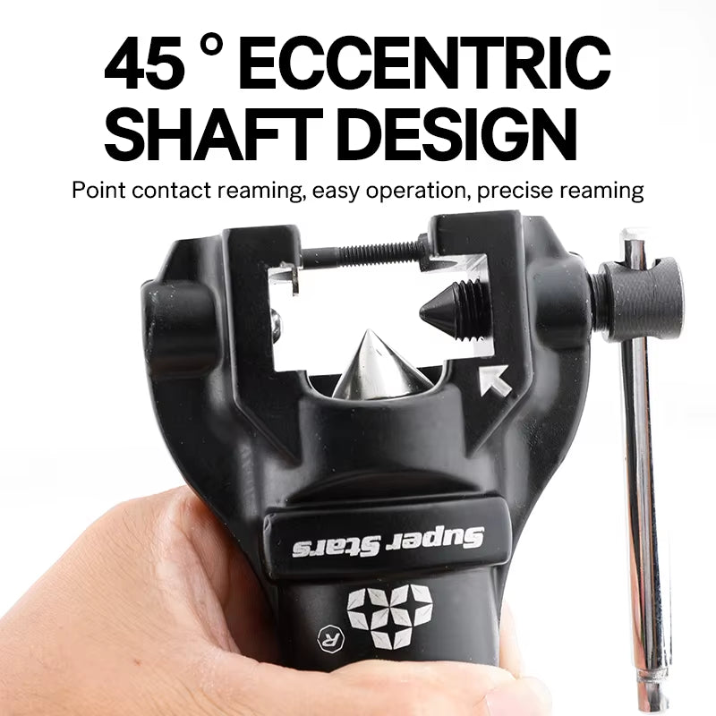 DSZH ST-R806FT 806A Copper Pipe Expander Set Air Conditioner Metric Reamer Flare Tool Pipe Flaring Tool Set Tube Expander Tools