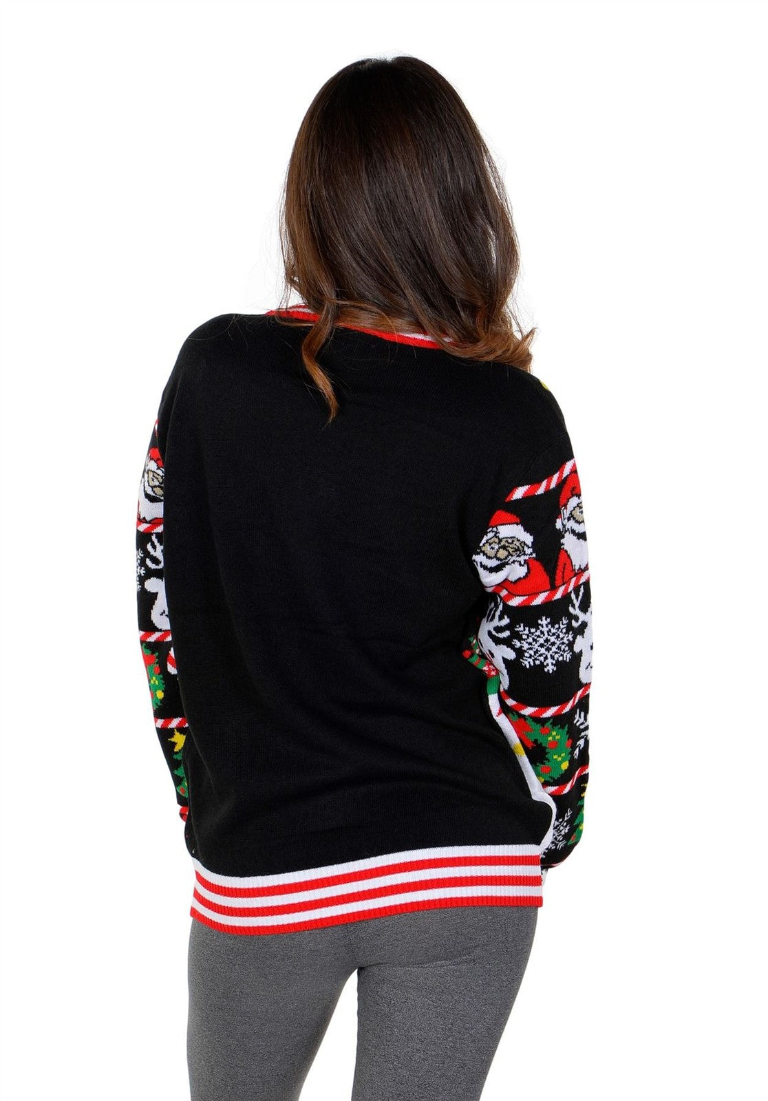 SOCAL LOOK Women Ugly Christmas Sweater - Funny Cute Festive Holiday Pullover